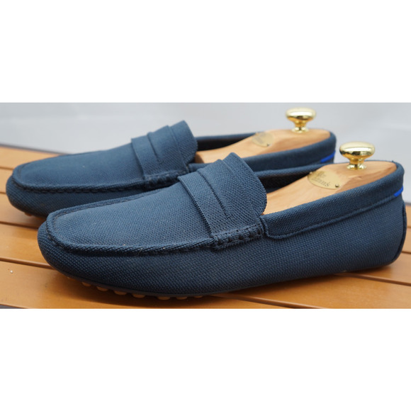 Rothy\'s The Driving Loafer Navy Blue Men\'s Lightweight Comfort Casual Size 10.5 main image 11